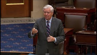 Graham Speaks on Senate Floor Responding to an Effort to Block Weapons Sales for Israel [upl. by Katrine]