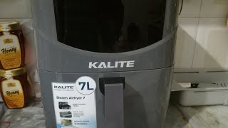 New Kalite Steam Air Fryer 7  Unboxing and Review [upl. by Yendys254]