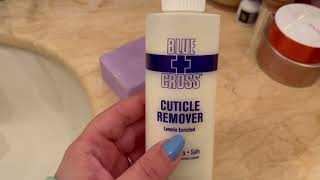 Blue Cross Cuticle Remover 6 Oz Review It really works How To Use [upl. by Swanhilda]