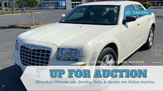 Silverdale Chrysler 300 Jewelry Dolls amp Garden Art Online Auction [upl. by Isteb]