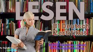 B1 Lesen 2023 Goethe Deutsch Zertifikat Modelltest 05 [upl. by Anastice]