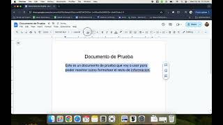 Como crear un documento de Google Docs [upl. by Servais]