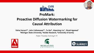 CVPR 2024 paper ProMarkProactive Diffusion Watermarking for Causal Attribution [upl. by Binnings869]