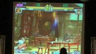 SFIII 3rd Strike  Yun Pyrolee vs Chun Li Amir [upl. by Nivar105]