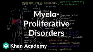 What are myeloproliferative disorders  Hematologic System Diseases  NCLEXRN  Khan Academy [upl. by Maffa]