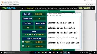 freebitcoin new multiply trick of auto bet [upl. by Leund]