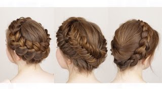 3 ways to do a Crown Braid [upl. by Assilanna237]