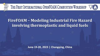 FireFOAM – Modeling Industrial Fire Hazard involving thermoplastic and liquid fuels [upl. by Drislane]