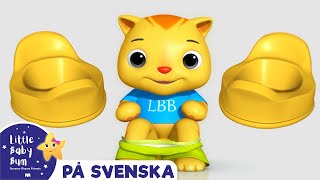 Pottasången  Little Baby Bum  Svenska  Swedish Cartoons for Kids  Barnvisor [upl. by Llerdnod]