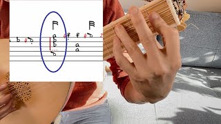 Lute technique The quotdreadedquot Eflat major chord [upl. by Dari]