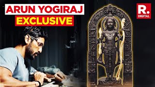 Arun Yogiraj The Man Who Sculpted Ram Lallas Idol  Republic Kannada Exclusive [upl. by Rodi]