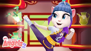 🥋🥳 Let’s Learn Martial Arts My Talking Angela 2 Official Trailer [upl. by Llevram206]