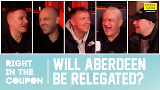 WILL ABERDEEN BE RELEGATED CELTICRANGERS TITLE RACE ENTERS LAST 9 GAMES  Right In The Coupon [upl. by Nutter404]