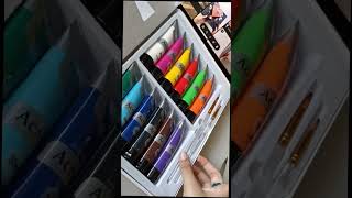 Unboxing parcel 2part full vedio on my channel  Maryam Nasim arts and craft [upl. by Anialahs]