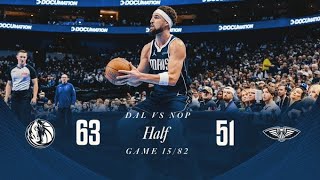 bFb Dallas Mavericks vs New Orleans Pelicans Halftime Show [upl. by Elita638]