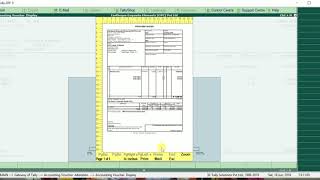 How to create proforma invoice in Tally [upl. by Ymorej]