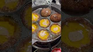 Ragi sweet paniyaram ragi ragirecipes paniyaramrecipe shorts food cooking trending [upl. by Atekan409]