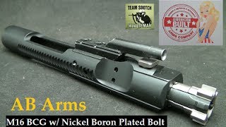 AB Arms MilSpec AR15 Nickel Boron Coated Bolt amp M16 Bolt Carrier [upl. by Sand116]