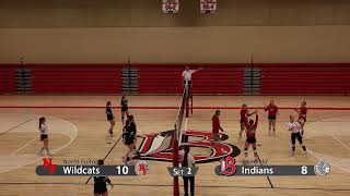 2024 10 21 Brimfield High School Volleyball vs North Fulton Set 2 W2522 [upl. by Shaylyn]