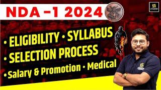 NDA1 2024 Eligibility Syllabus Selection Process Medical  Salary amp Promotion  Must Watch [upl. by Aneerbas]