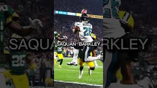 Saquan Barkley best in the league after 4 weeks shorts trending viralvideo nfl football [upl. by Enutrof]