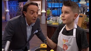 Olek nie ukrywał przed Michelem co myśli o tej konkurencji MasterChef Junior [upl. by Pierrette]