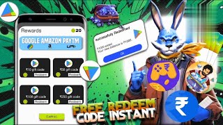 Read amp Earn🔥 Free Fire Redeem Code✅New Google Play Redeem Code App😍 Free Fire [upl. by Nord]