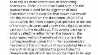 Omeprazole Side Effects Treating Acid Reflux [upl. by Kuebbing]