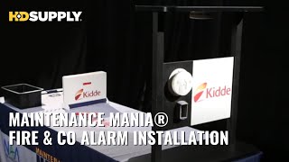 Kidde® Fire amp CO Alarm Safety Installation  Maintenance Mania® [upl. by Nottarts]