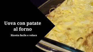 Uova con patate al forno [upl. by Orth]