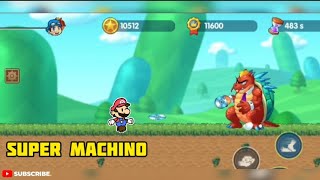 Super Machino best mobile game like a Super Mario supermachino supermario [upl. by Pittman]