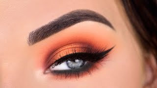 Morphe 35O3 Fierce by Nature Eyeshadow Palette  Fall Eye Makeup Tutorial [upl. by Liarret]