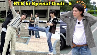 BTS ki Special Dosti 👬 Part  5  Real Hindi Dub  2022 Special Ep [upl. by Bigod7]