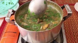 Amazing Soup  Fish Soup With Mix Vegetables  Best Cambodian Food [upl. by Nyledaj]