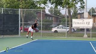 Nicaise Muamba amp Taha Baadi – ITF M25 Laval [upl. by Nywde]