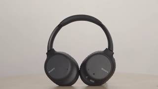 Sony WHCH710 Noise Cancelling headphonesin one minute [upl. by Henebry]