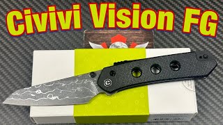 Civivi Vision FG new black micarta variant [upl. by Nodnrb]