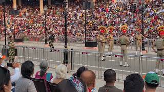 WAGAH BORDER LIVE  VANDE MATARAM  INDIAN INDEPENDENCE DAY  BHARAT MATA [upl. by Intyrb45]