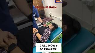 SACRUM PAIN  Chiropractic Treatment  Dr Varun  Call  9313047251  mumbai backpainrelief [upl. by Anyaj91]