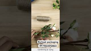 Jute sutli twine for packing twinepackingjutecottonjutepattijutecrafts [upl. by Bolt]