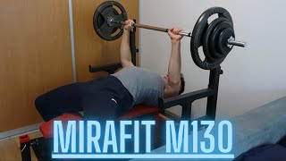 Mirafit M130 Adjustable Squat amp Bench Press Rack Review [upl. by Dell325]