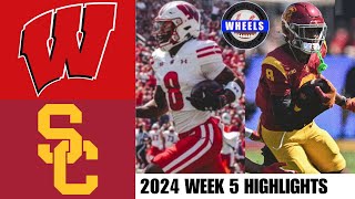 13 USC vs Wisconsin  Full Game Highlights  2024 College Football Highlights [upl. by Annoj]