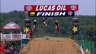 2011 Motocross Rd 3 High Point  250MX Moto 2  Broc Tickle Eli Tomac Tyla Rattray Blake Baggett [upl. by Manthei]