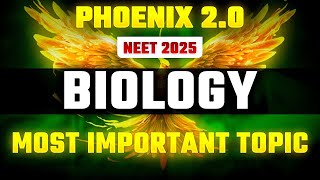 Phoenix 20 Biology Most Important Video for NEET 2025  Unacademy NEET Toppers  Udaan [upl. by Eellac536]