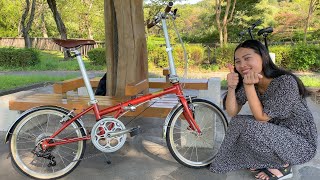 New Bike Day DAHON HIT amp DAHON Boardwalk D7 Folding Bike Review [upl. by Comras803]