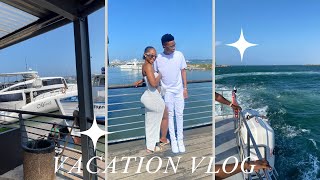 VACATION VLOG Exploring Durban Ushaka Marine the beach Boat cruise [upl. by Onabru]