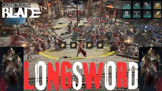 Longsword and Shield Gameplay Montage  Longsword Montage  Conquerors Blade Uzun Kılıç [upl. by Ahsinnek]