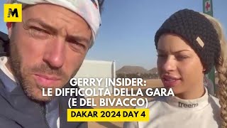 Gerry ci porta dentro il bivacco della Dakar e commenta la gara con Cornejo leader delle Moto [upl. by Ymrots90]