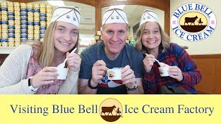 Visiting Blue Bell Ice Cream Factory 112017 [upl. by Eves]