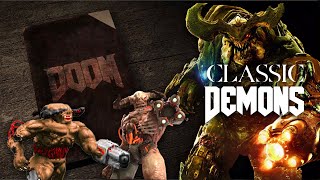 Doom A Field Guide to Classic Demons Part 2 Cacodemon Commando Cyberdemon [upl. by Xylon]